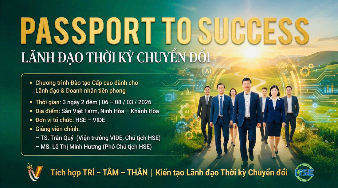 Khoá đào tạo Passport to Success - Lãnh đạo thời kỳ chuyển đổi