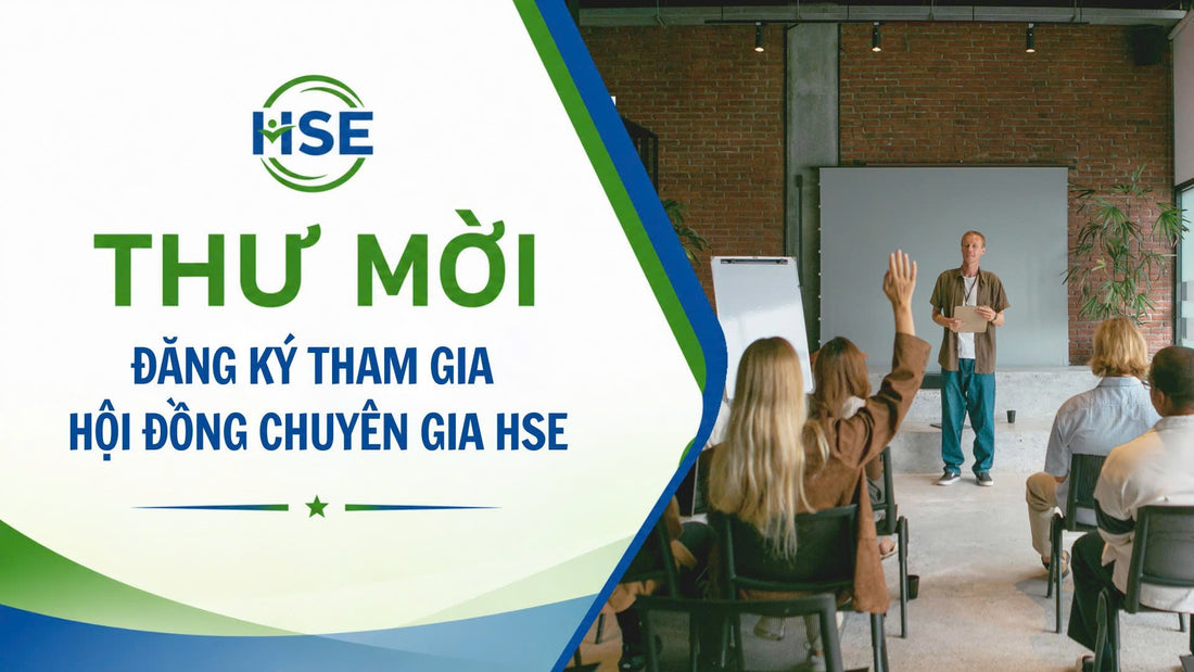 Thư mời tham gia Hội đồng Chuyên gia HSE
